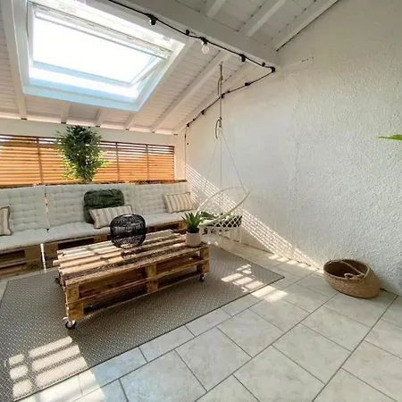 Le Paisiblement Votre 3 Ch, Terrasse, Clim, Park מונטובן